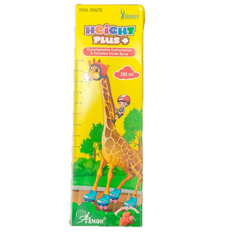 Height Plus 2 mg / 275 mg per 5 ml