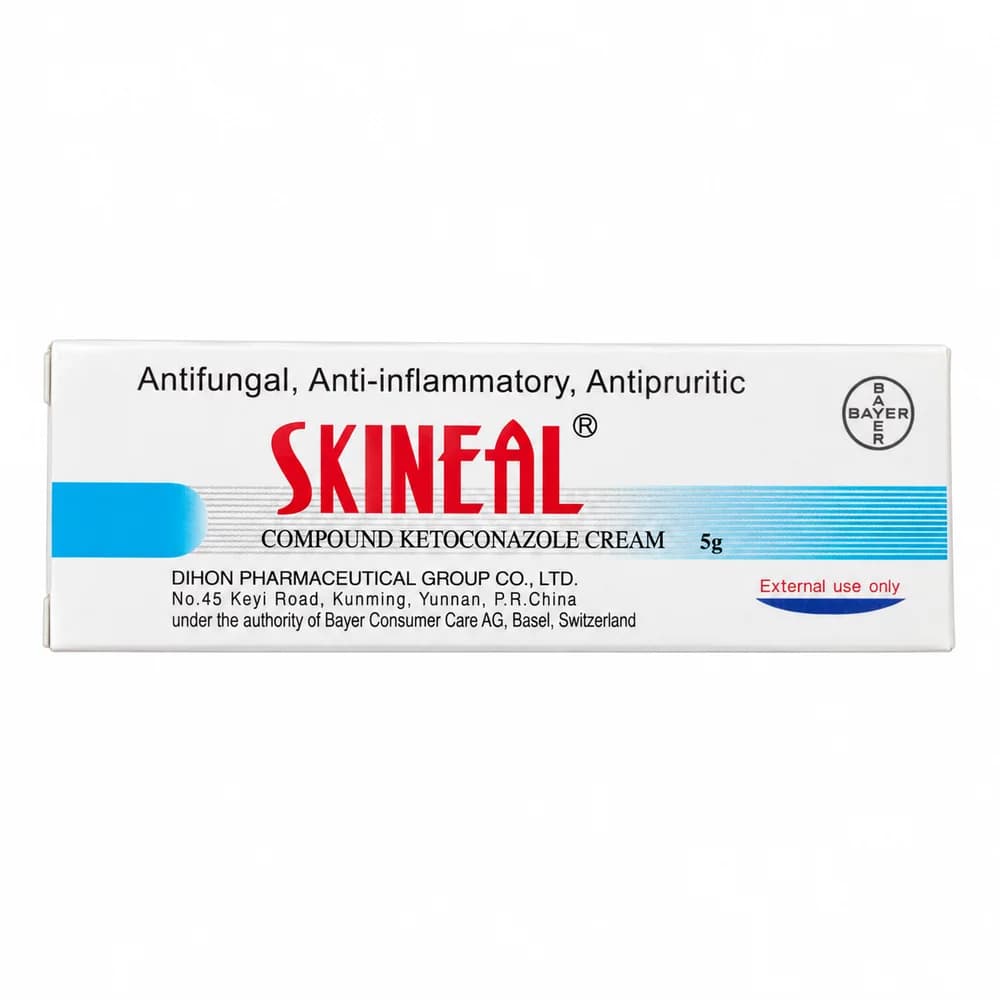 Skineal 10 mg/g ketoconazole / 0.5 mg/g clobetasol propionate
