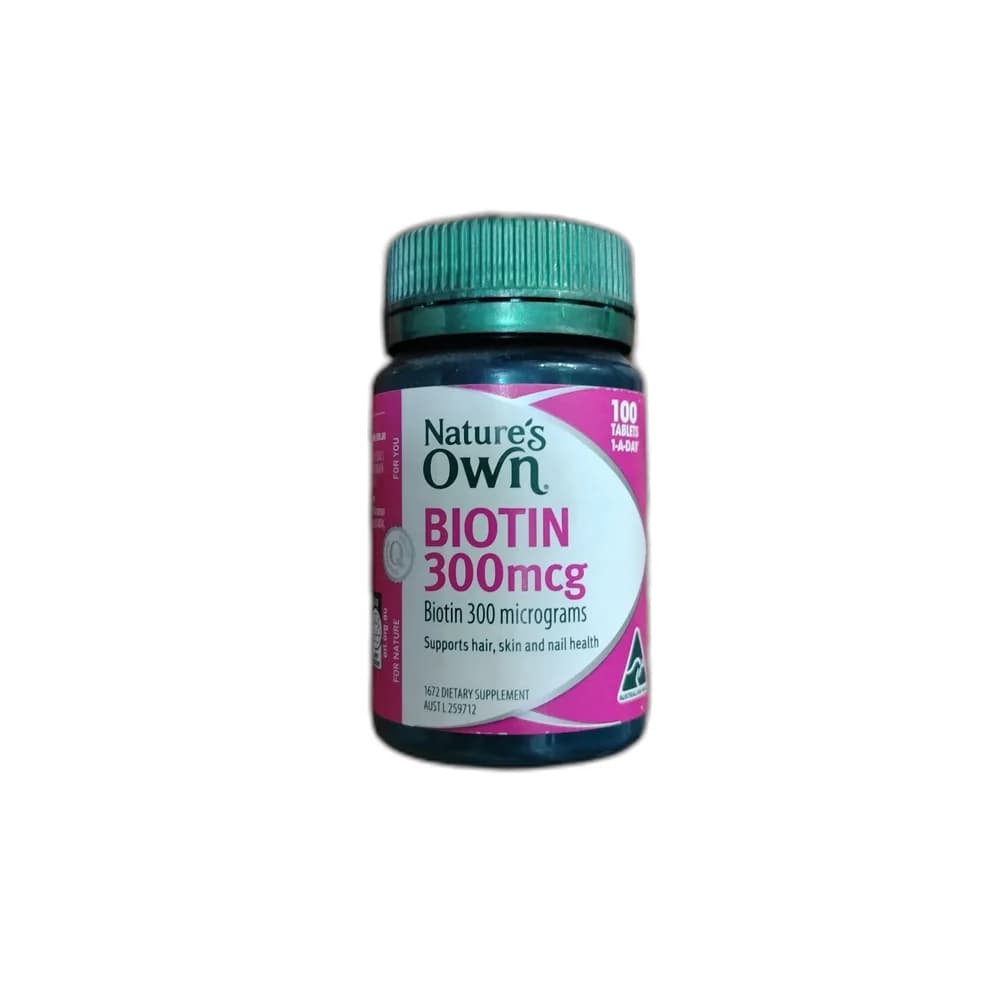 Nature's Own Biotin 300 mcg