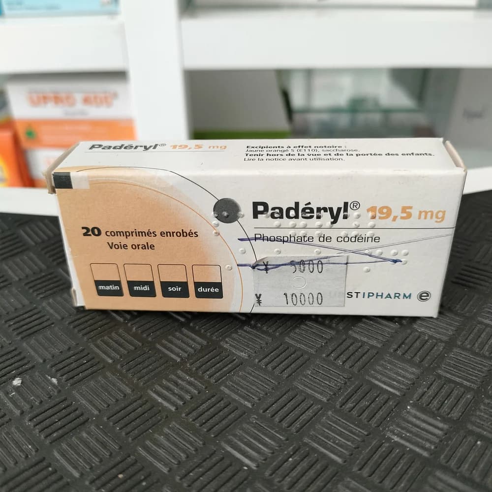 Padéryl 19.5 mg