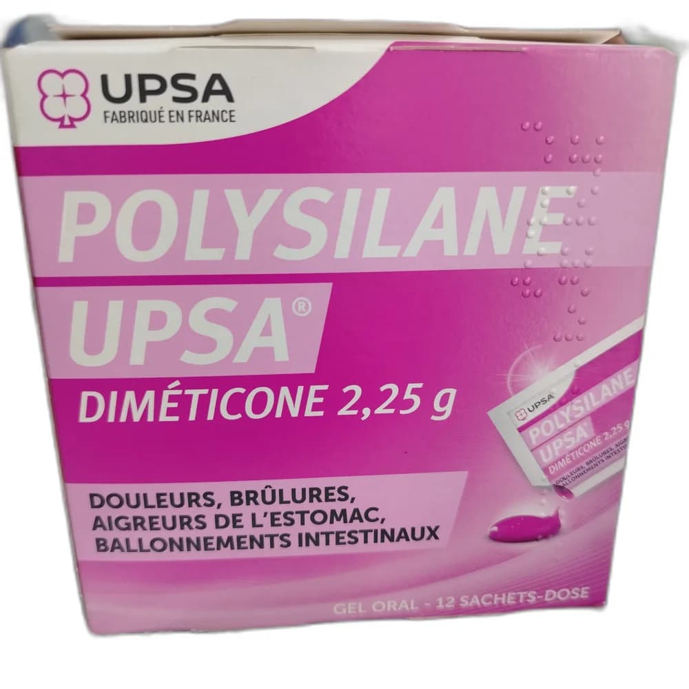 Polysilane UPSA 2.25 g per 15 g sachet-dose