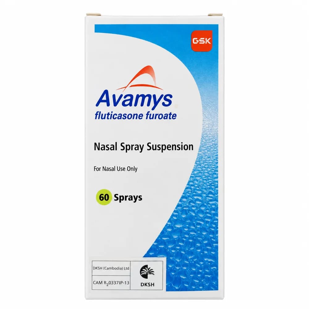 Avamys 27.5 micrograms per spray, 60 sprays