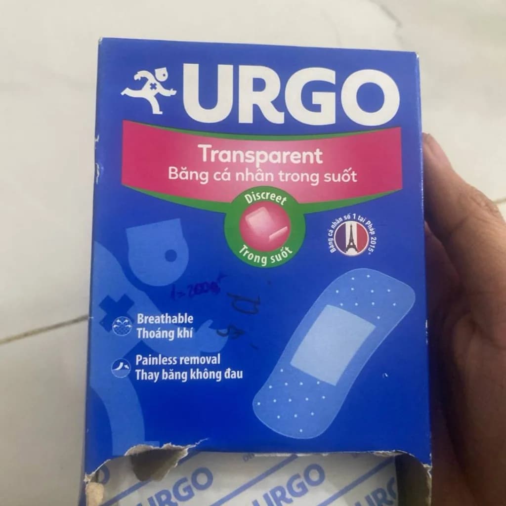 URGO Transparent Dressings 2.0 x 7.2 cm