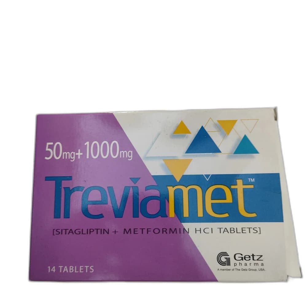 Treviamet 50 mg + 1000 mg