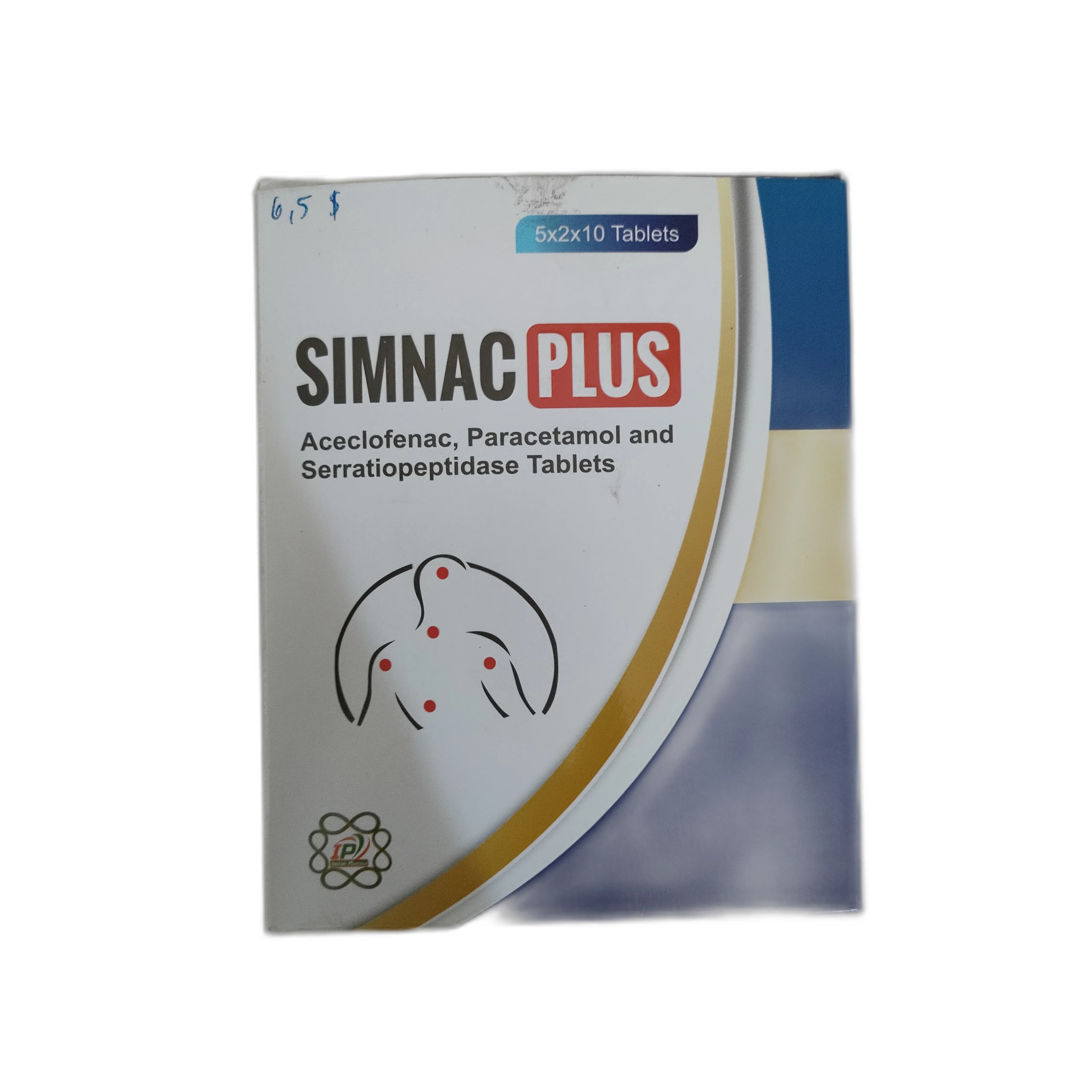 Simnac Plus 100 mg / 500 mg / 15 mg