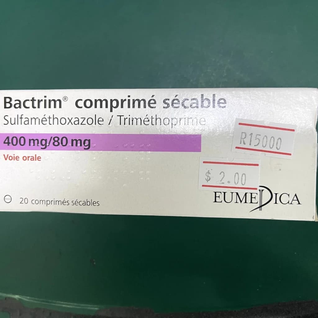 Bactrim comprime secable 400mg/80mg