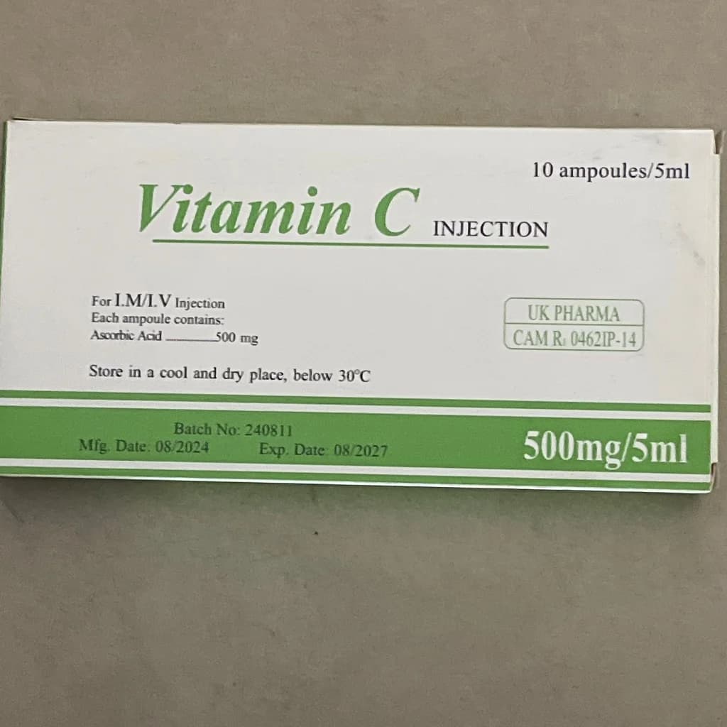 Vitamin C Injection 500 mg/5 ml