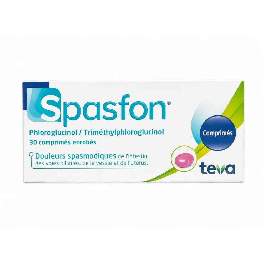 Spasfon Phloroglucinol 80 mg / Trimethylphloroglucinol 80 mg film-coated tablets