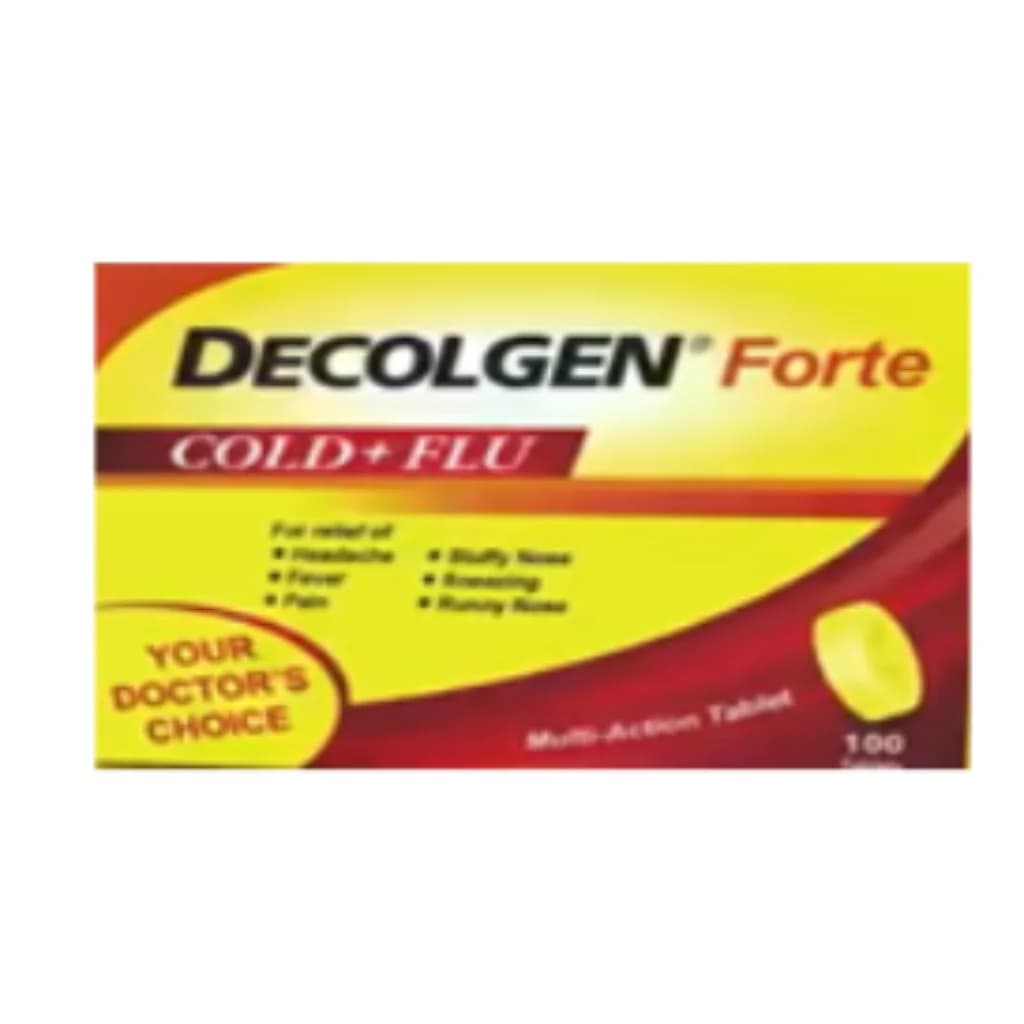 Decolgen Forte Tablet Not available