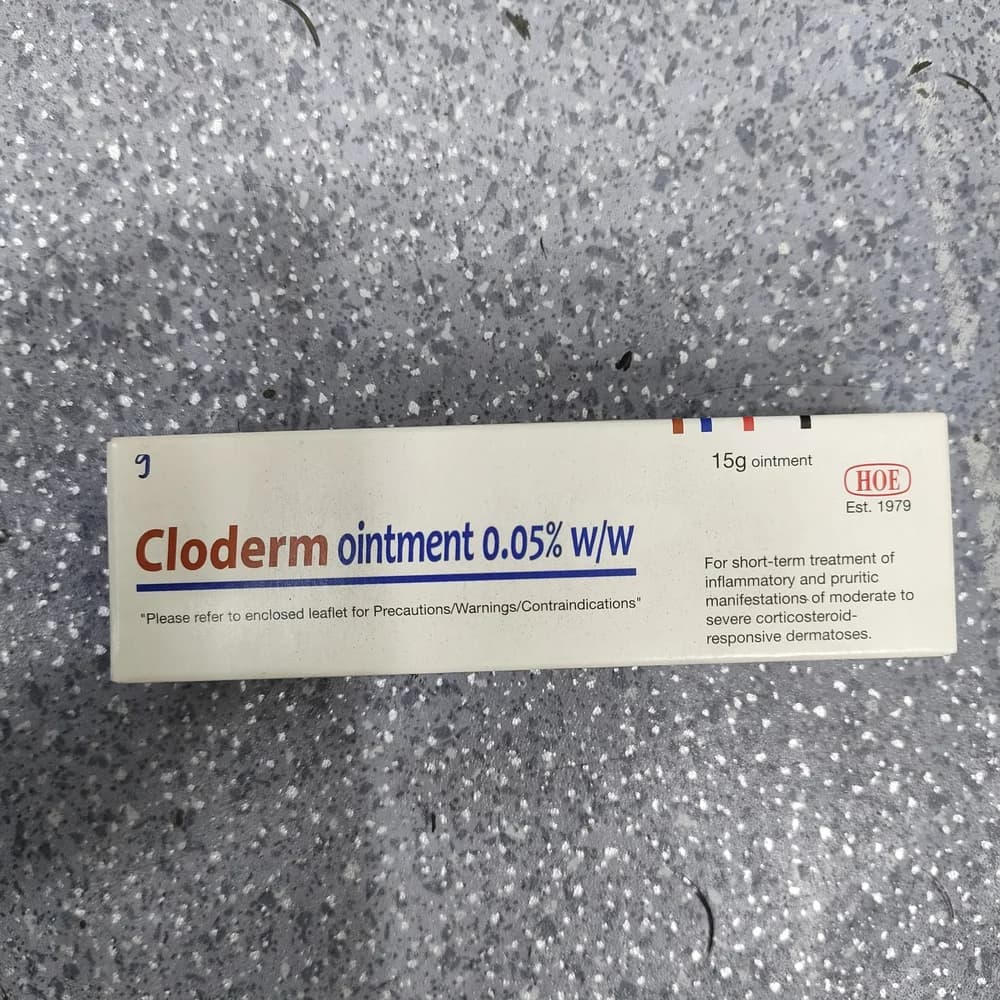 Cloderm Ointment 0.05% w/w 0.05% w/w (0.5 mg/g)