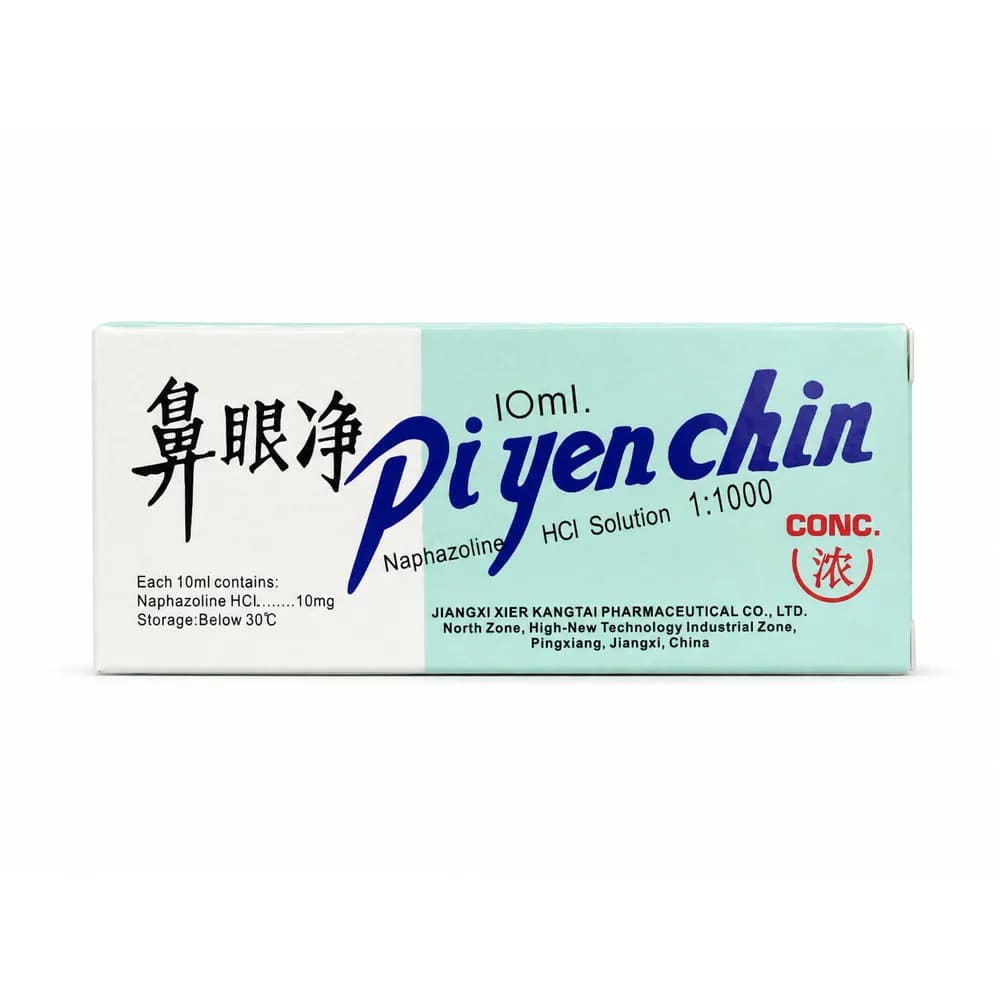 Piyen Chin Naphazoline hydrochloride 0.1% solution