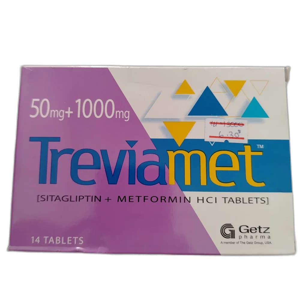 Treviamet 50 mg / 1000 mg