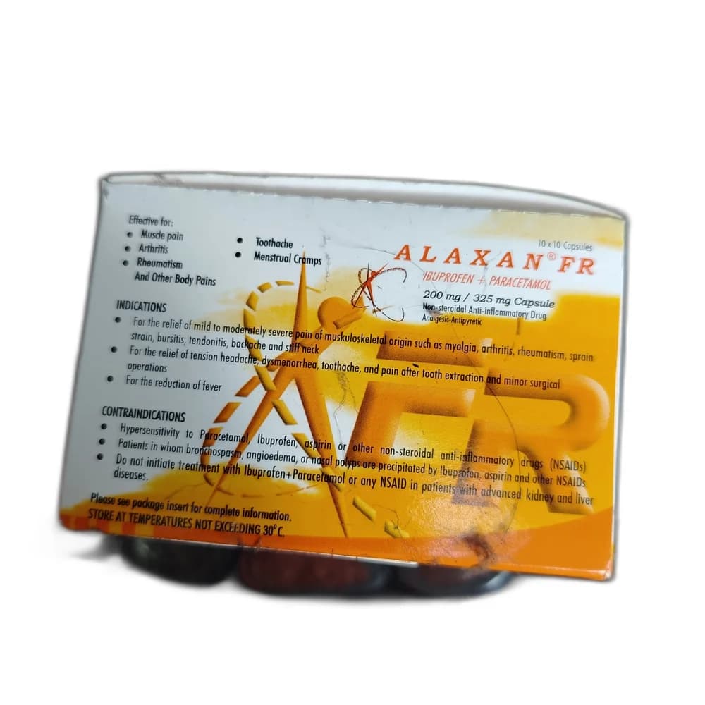 Alaxan FR 200 mg / 325 mg