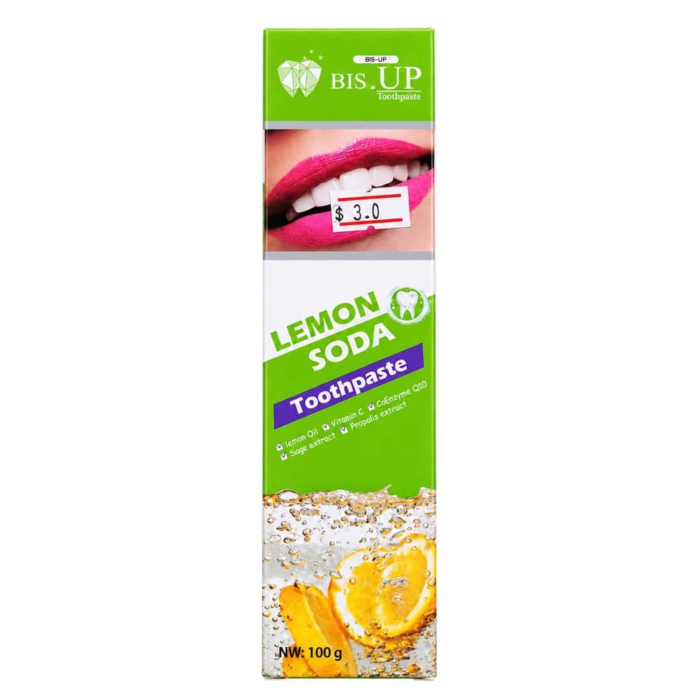 BIS.UP Lemon Soda Toothpaste (100g)