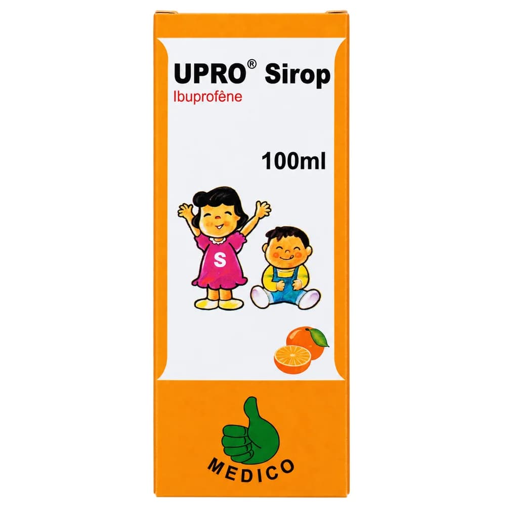 UPRO Sirop Ibuprofen 20 mg/mL