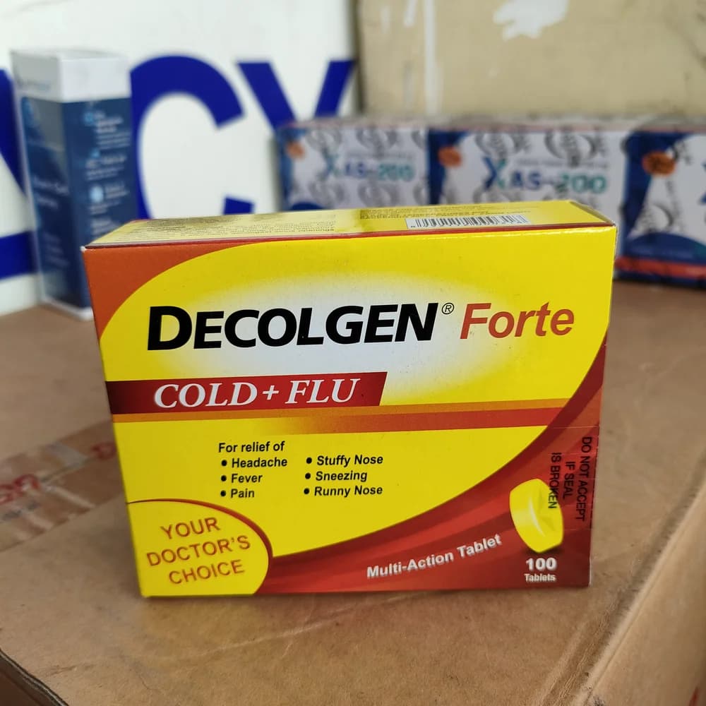 Decolgen Forte Cold + Flu