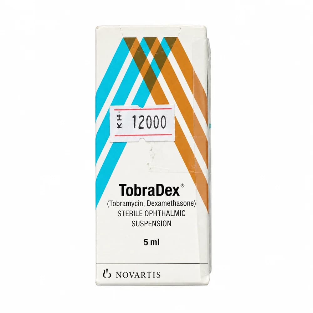 TobraDex Tobramycin 3 mg/mL / Dexamethasone 1 mg/mL