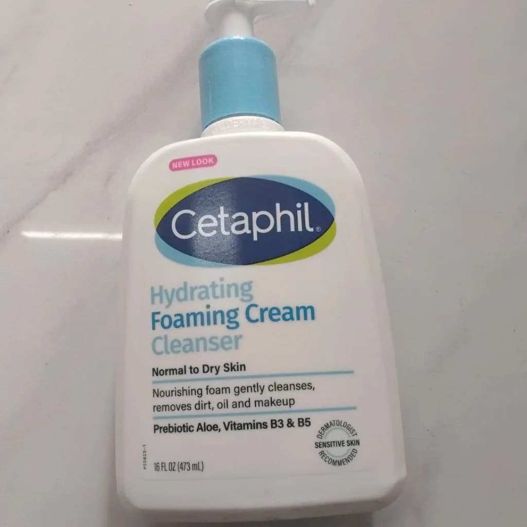 Cetaphil Hydrating Foaming Cream Cleanser(473ml) 473ml