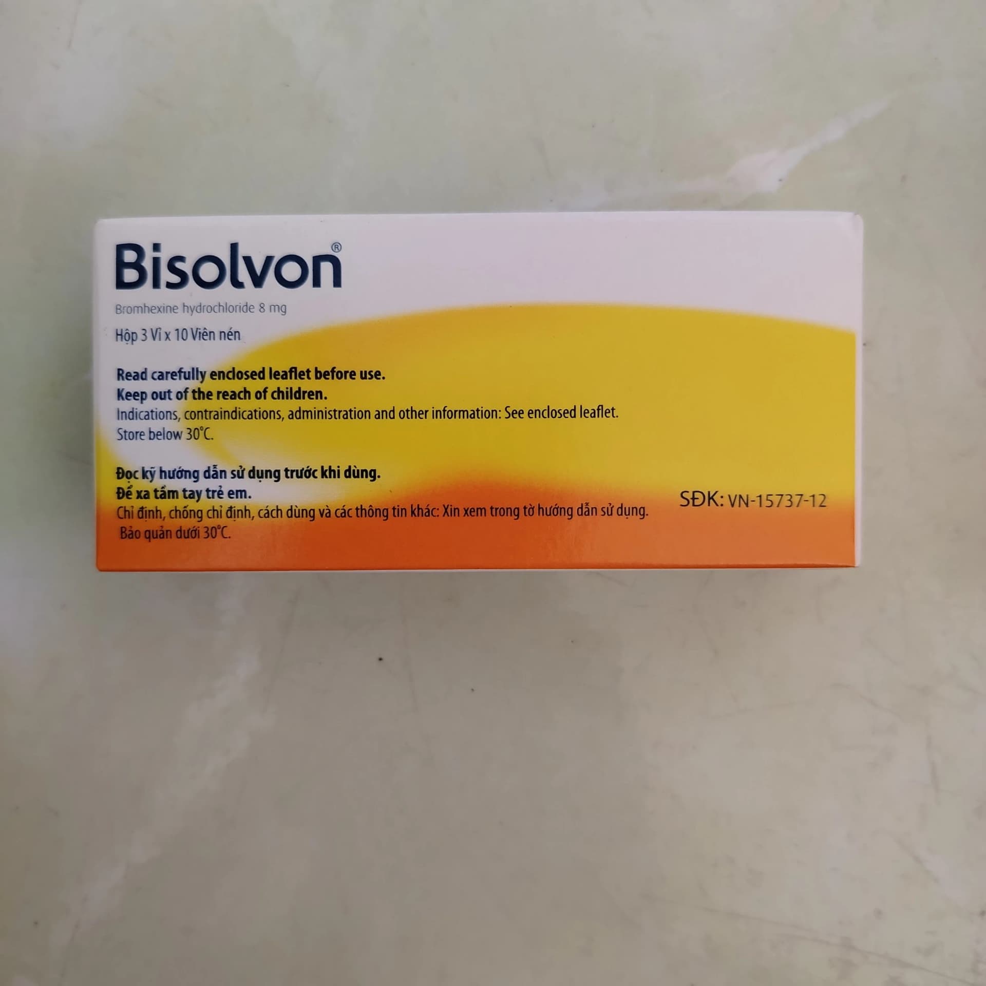 Bisolvon 8 mg