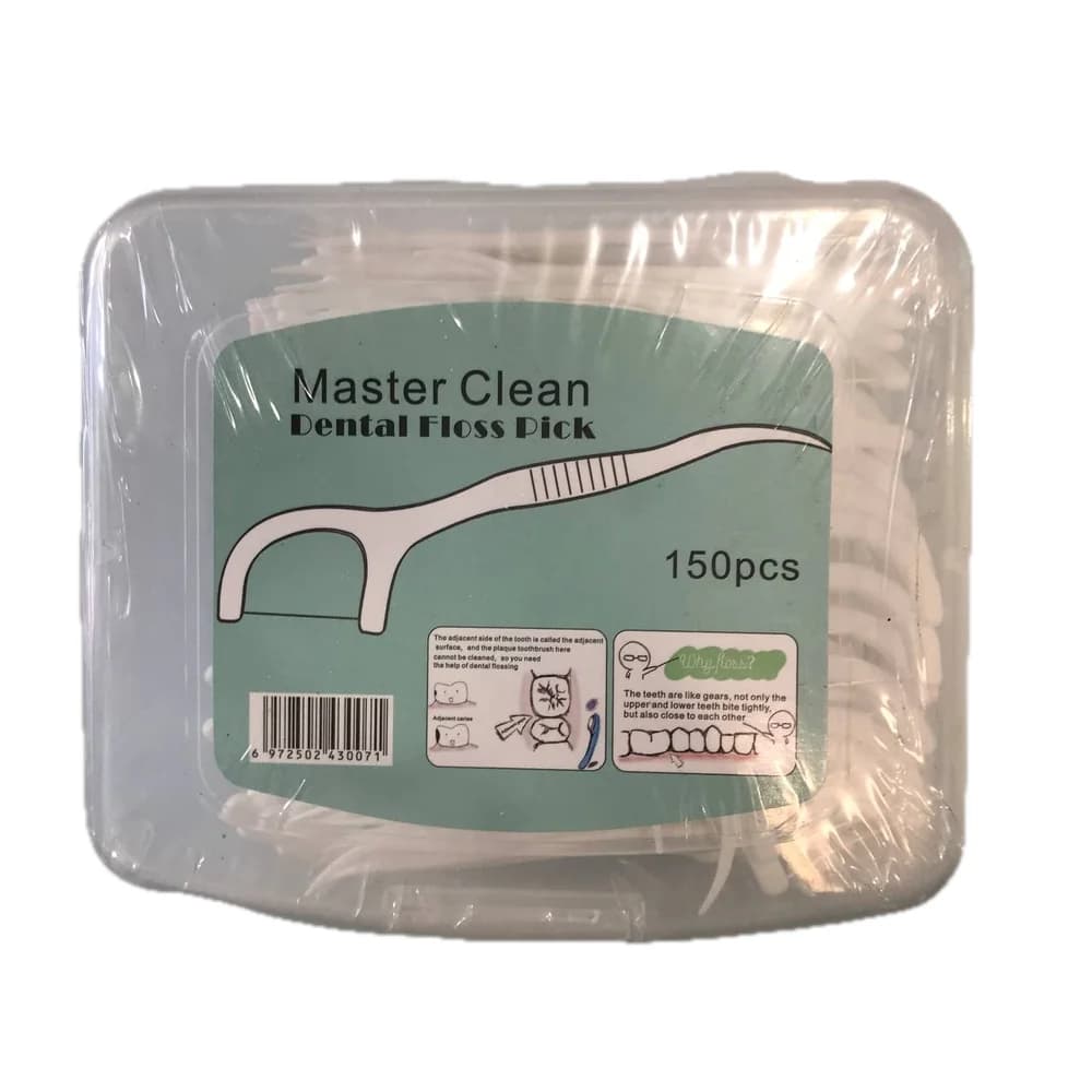 Master Clean Dental Floss Pick 150 pcs