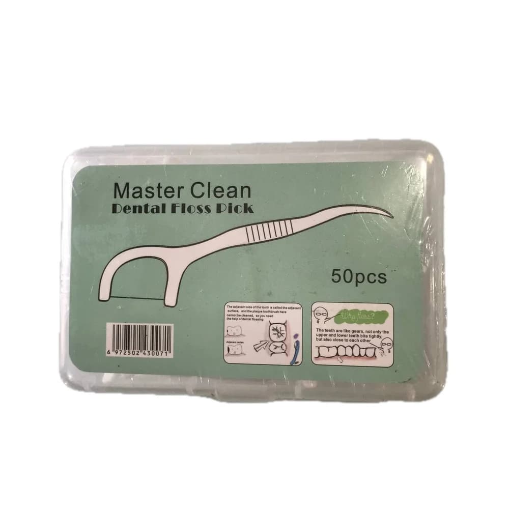 Master Clean Dental Floss Pick 50 pcs