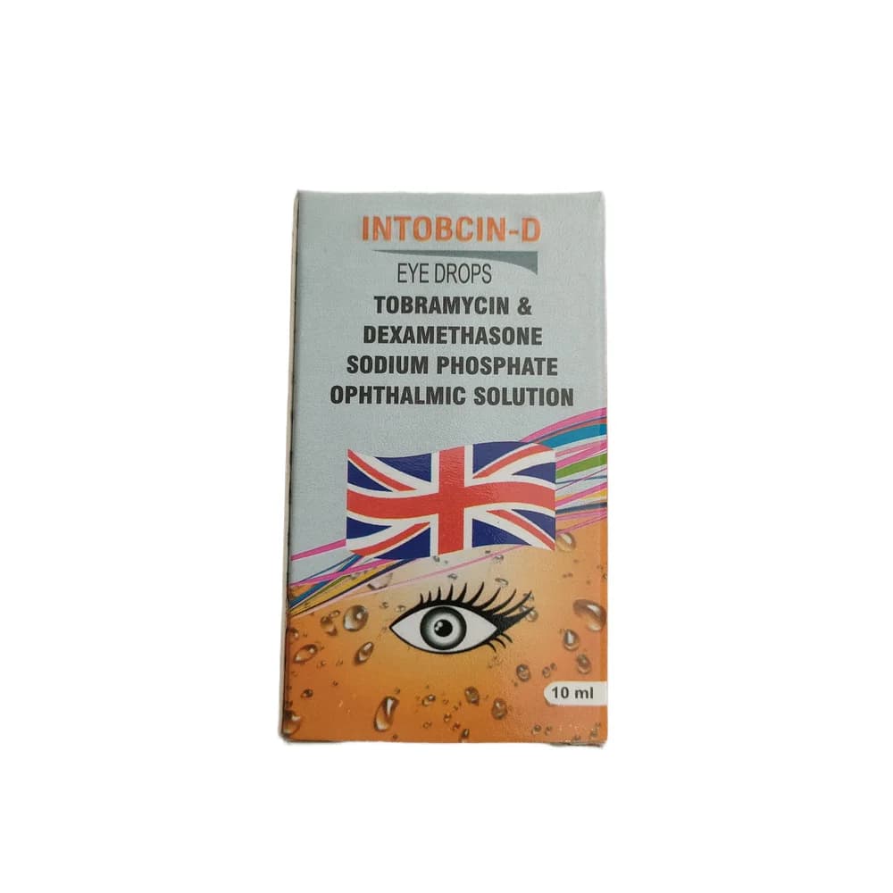 Intobcin-D Tobramycin 0.3% / Dexamethasone 0.01%