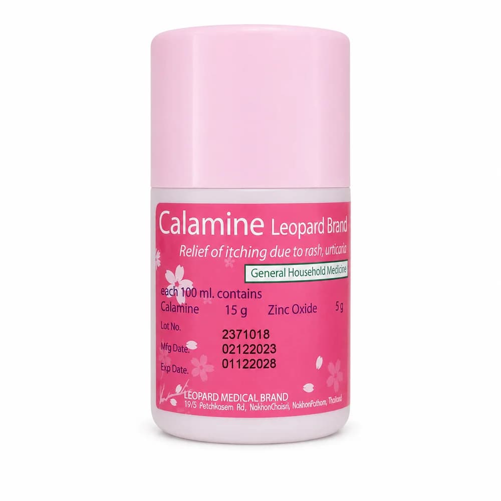 Calamine Leopard Brand Calamine 15 g/100 ml and zinc oxide