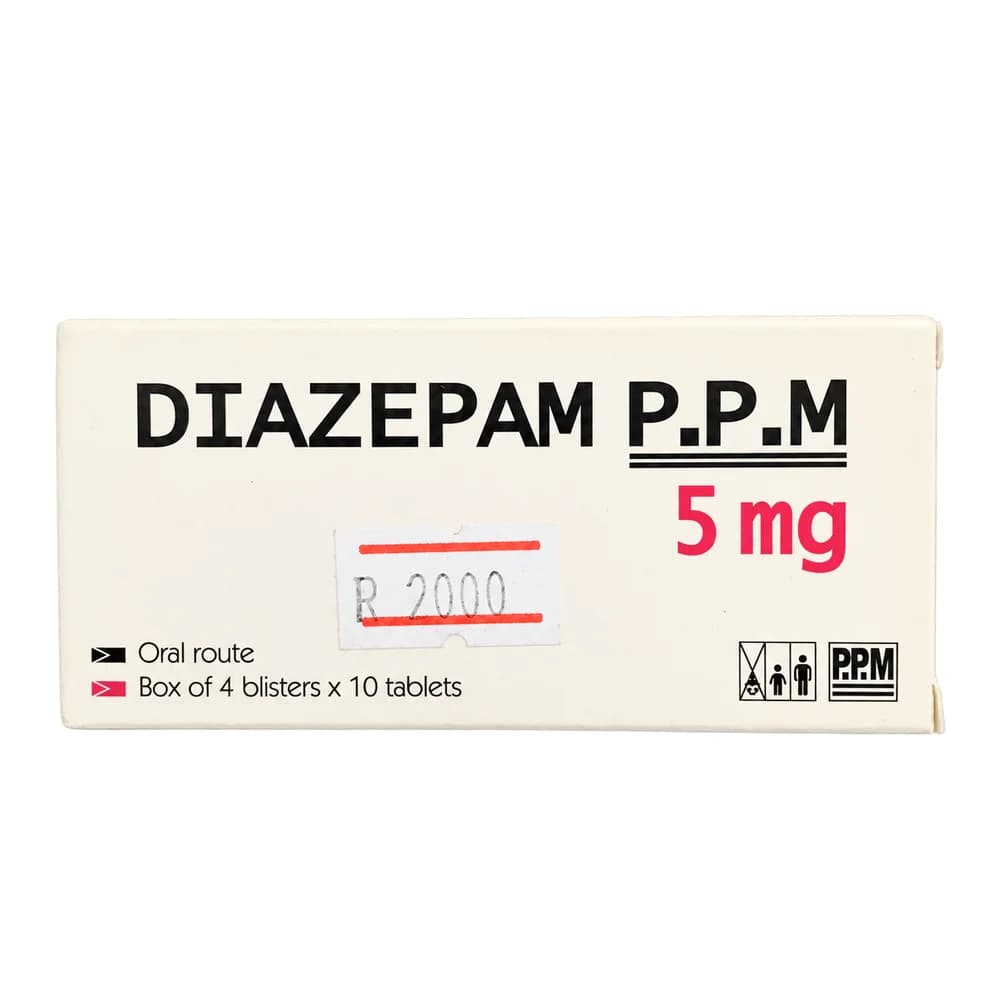 Diazepam P.P.M 5 mg