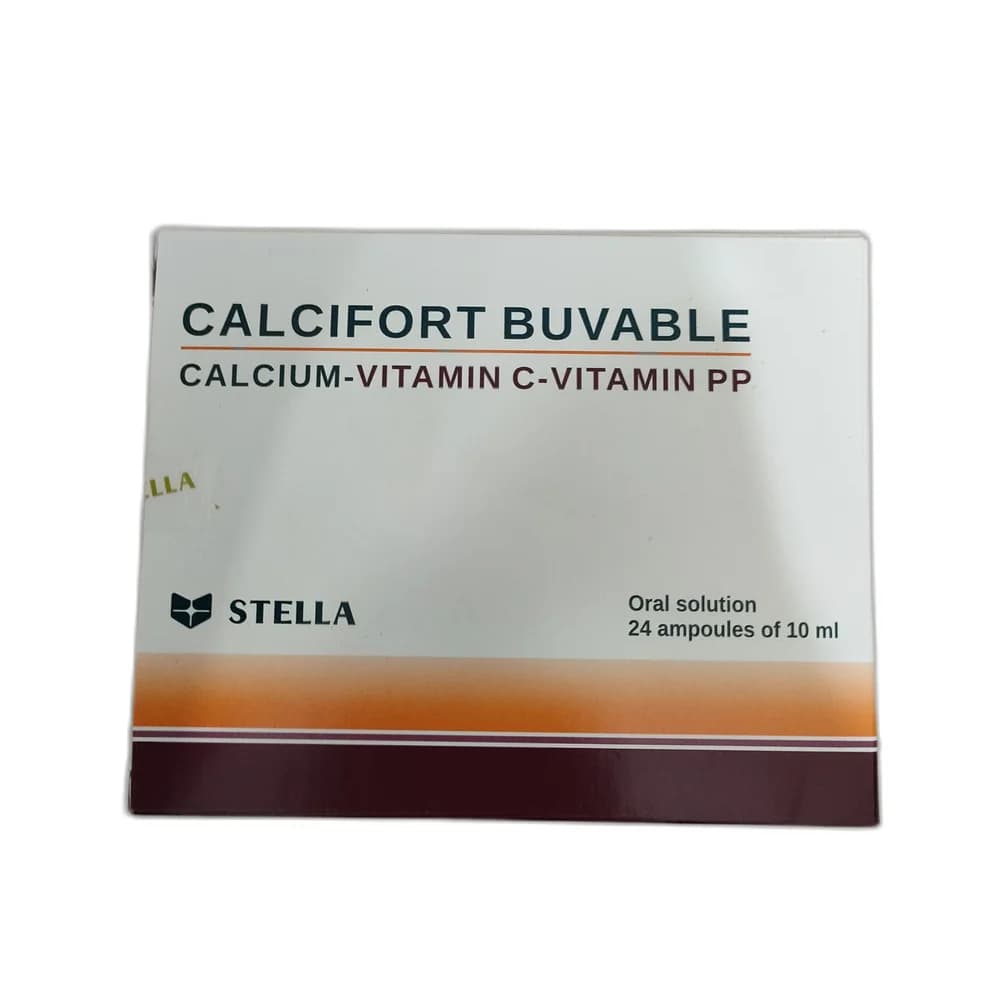 Calcifort Buvable 10 ml per ampoule