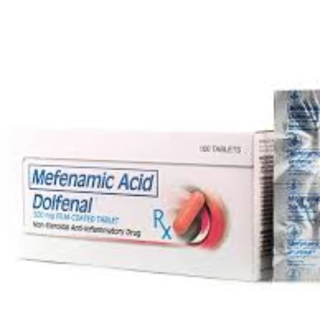 Dolfenal Mefenamic Acid 500 500 mg
