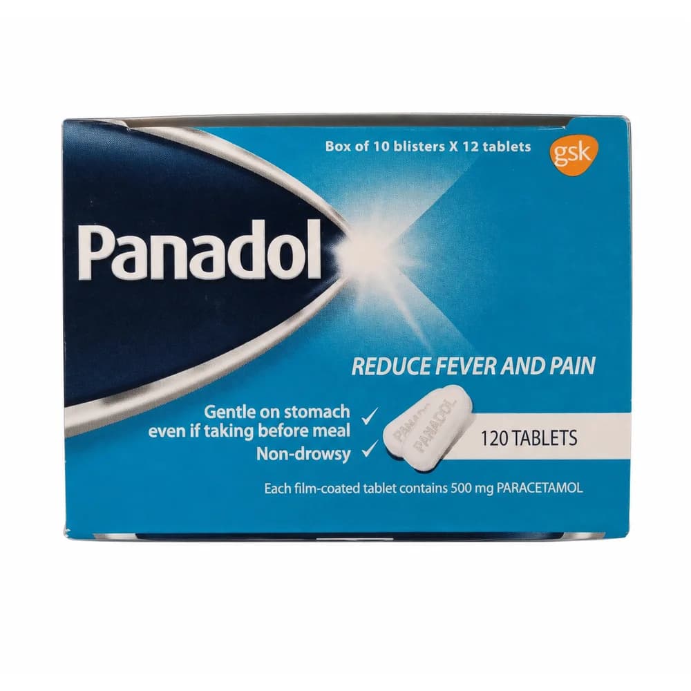 Panadol 500 mg paracetamol per film-coated tablet