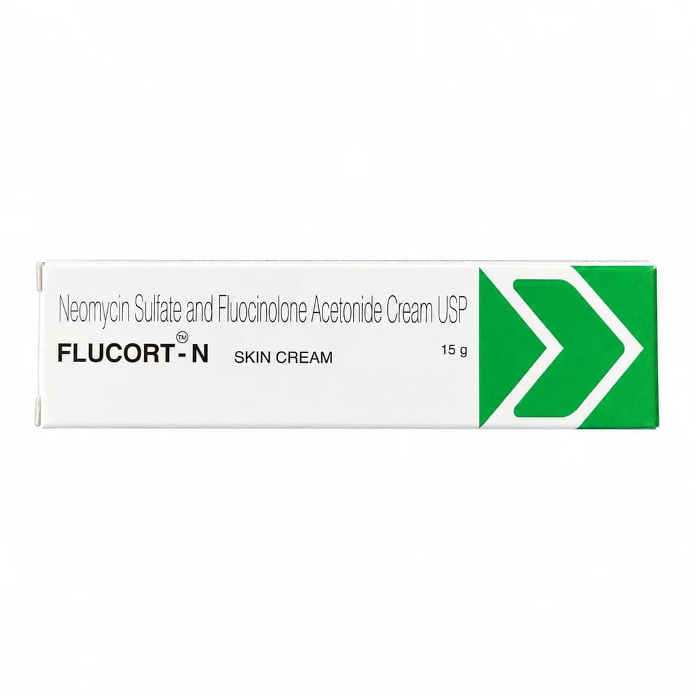 Flucort-N Fluocinolone acetonide 0.025% / neomycin sulfate 0.5%