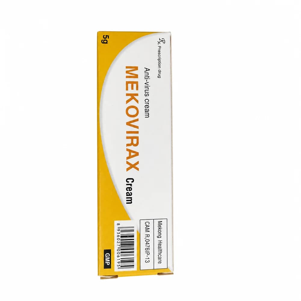 Mekovirax Acyclovir 50 mg/g cream