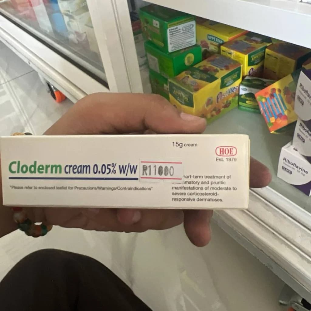 Cloderm cream 0.05% w/w