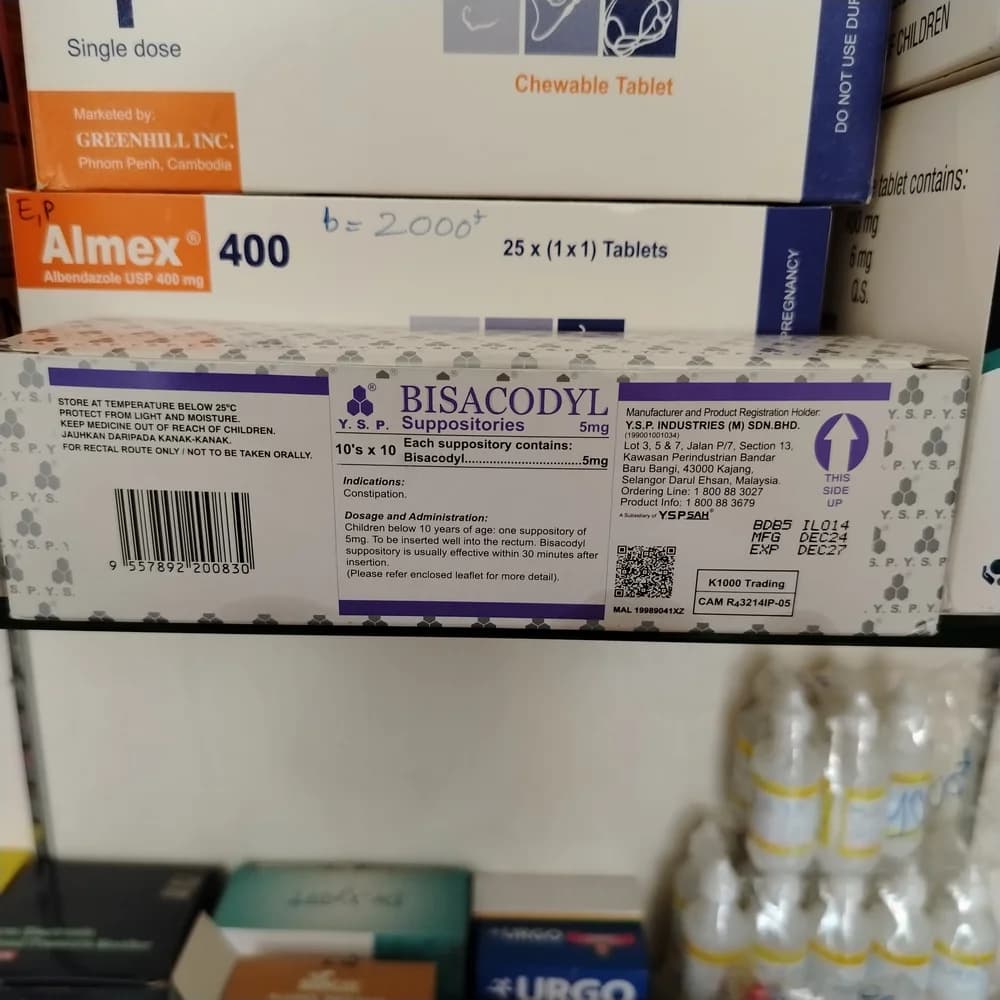 Bisacodyl 5 mg