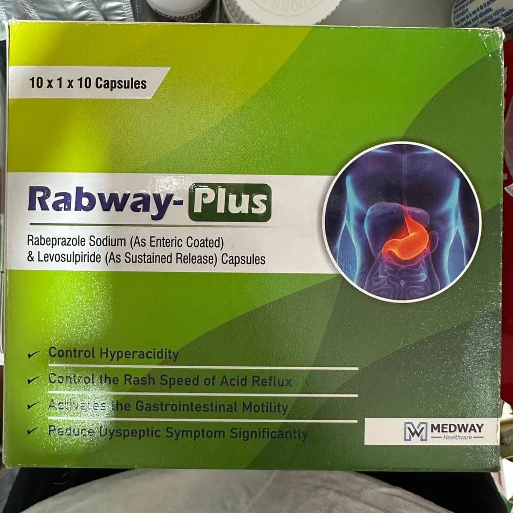 Rabway-Plus Enteric-coated / sustained-release capsules