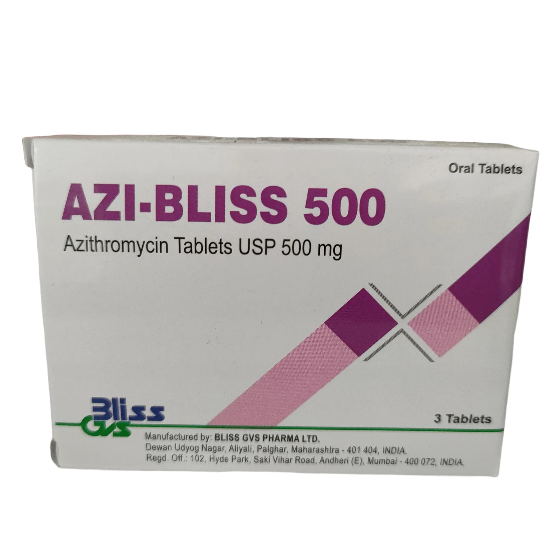 Azi-Bliss 500mg
