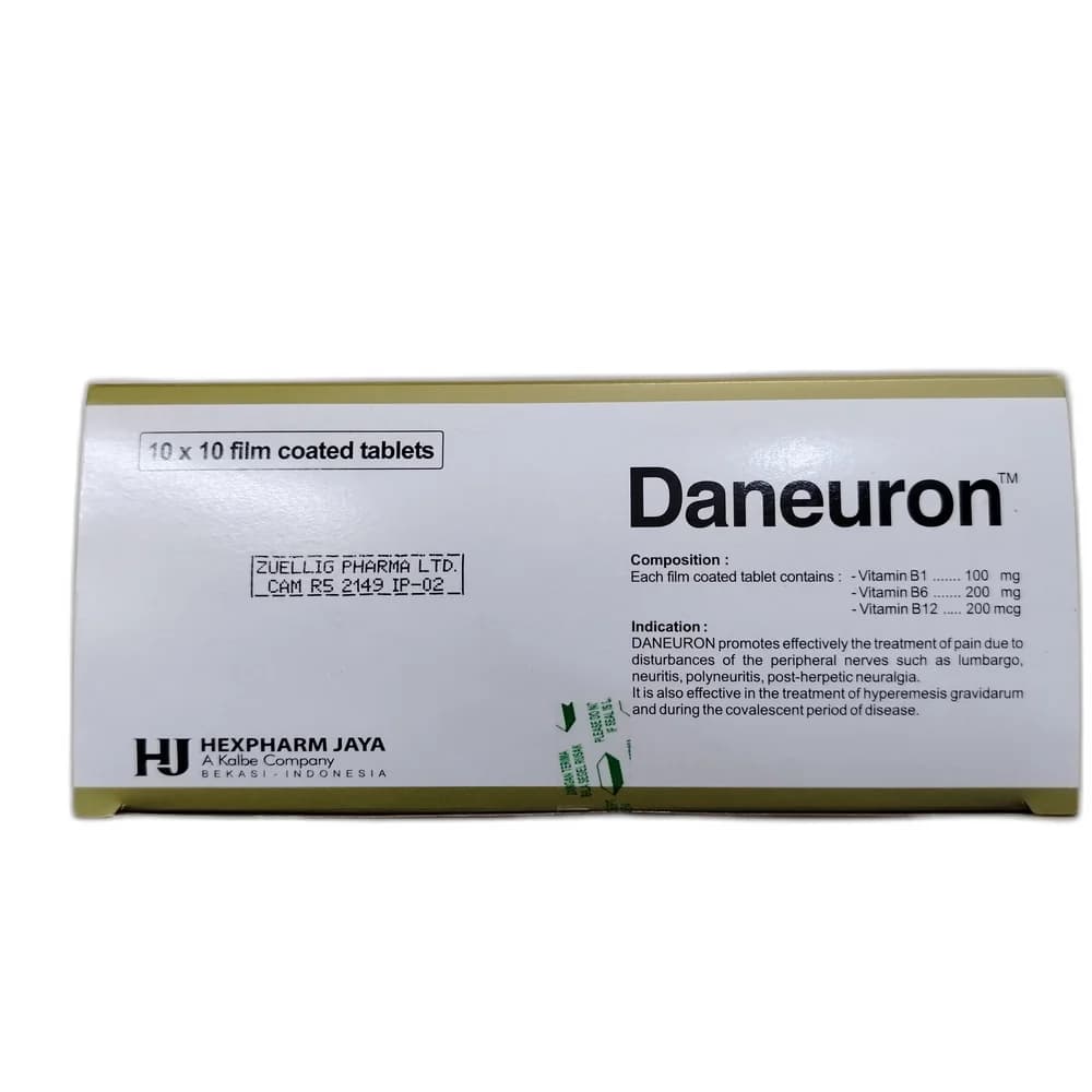Daneuron 100 mg / 200 mg / 200 mcg