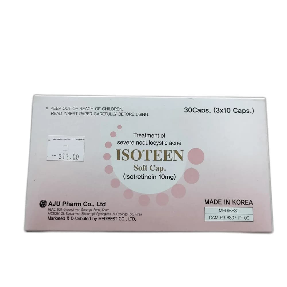 Isoteen Soft Cap 10 mg 10 mg