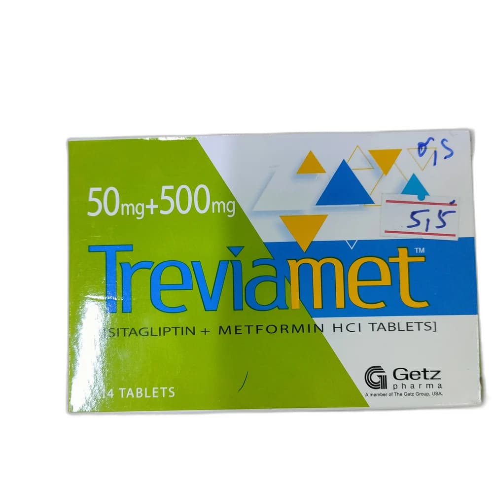Treviamet 50 mg / 500 mg