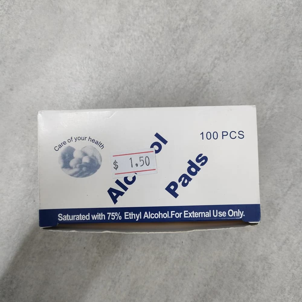 Alcohol Pads (Care of Your Health) 75% Ethyl alcohol