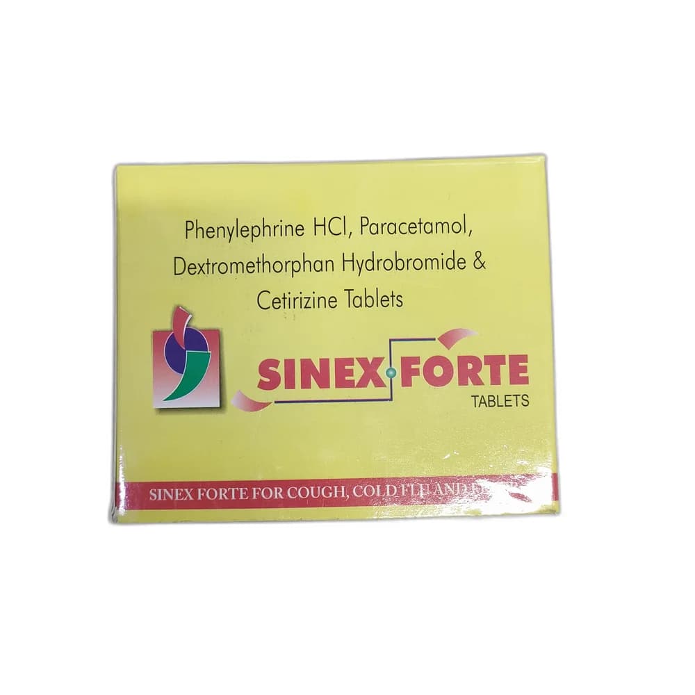 Sinex Forte 5 mg / 500 mg / 10 mg / 5 mg