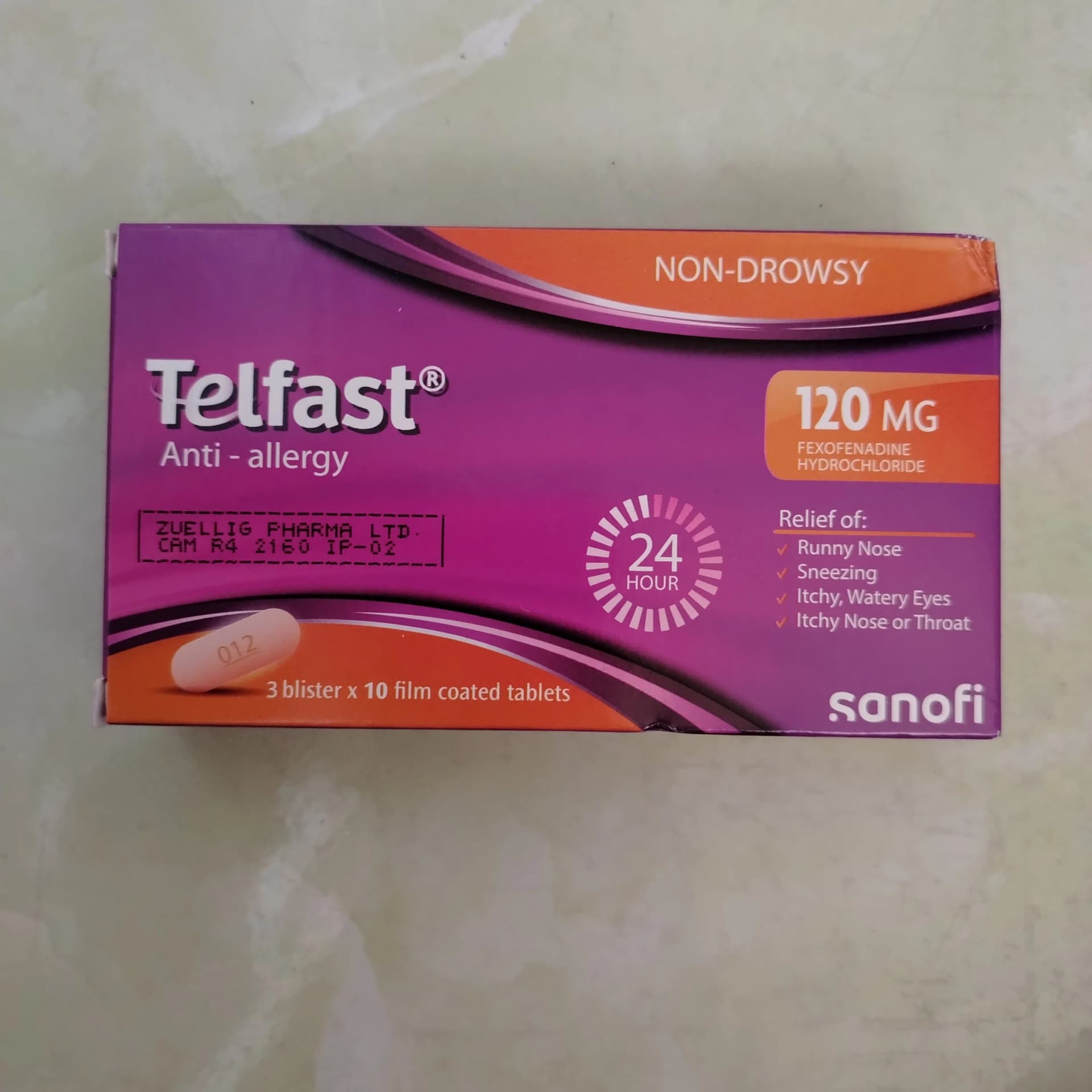 Telfast 120 mg