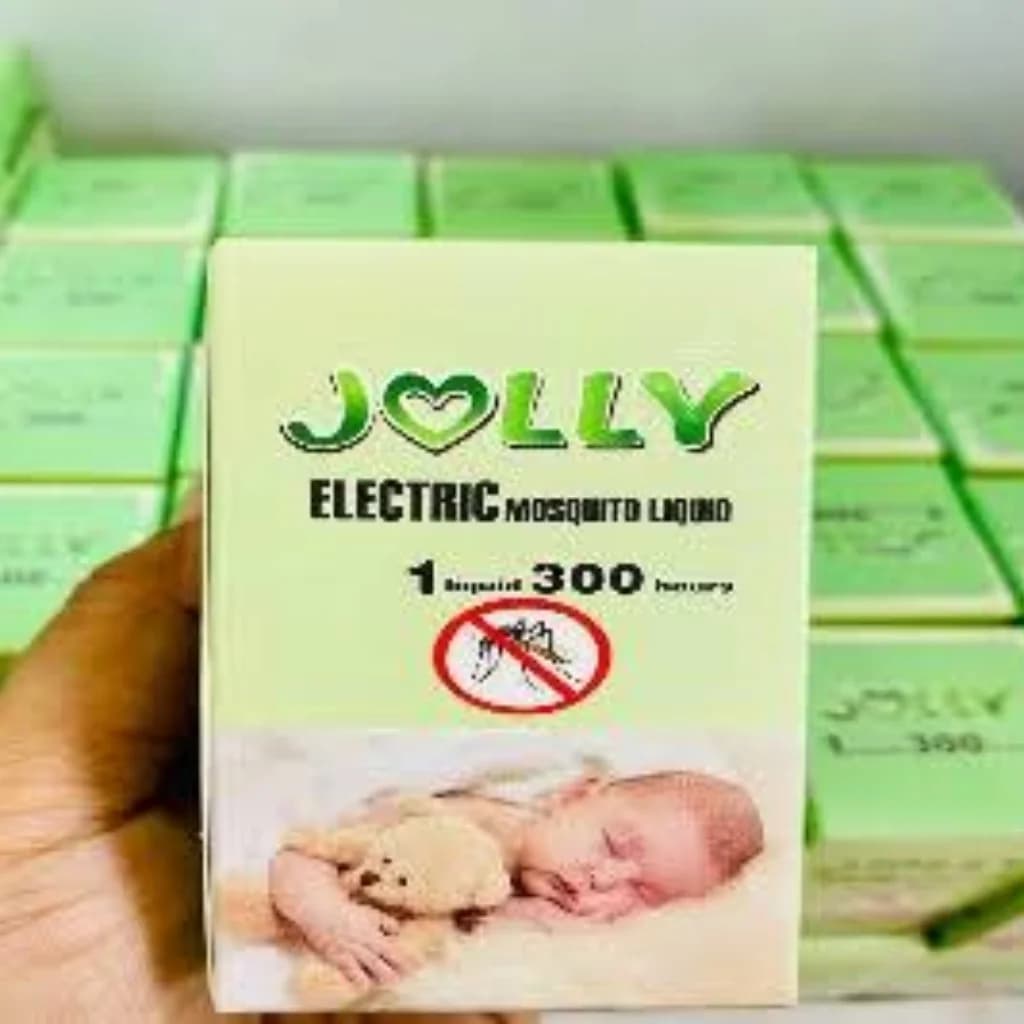 Jolly Electric Mosquito Liquid Kit 45 mL; heater plus liquid; up to 300 hours