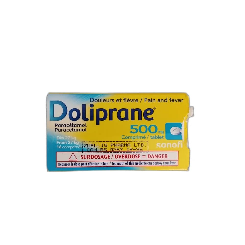 Doliprane 500 mg