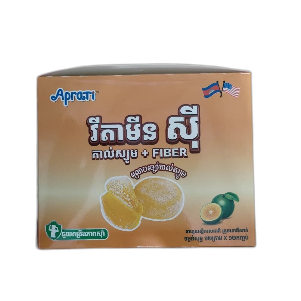 Aprati Vitamin C Calcium + Fiber 12 g