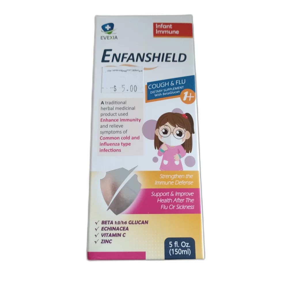 Evexia Enfanshield Infant Immune Cough & Flu 5 fl. oz (150 mL)