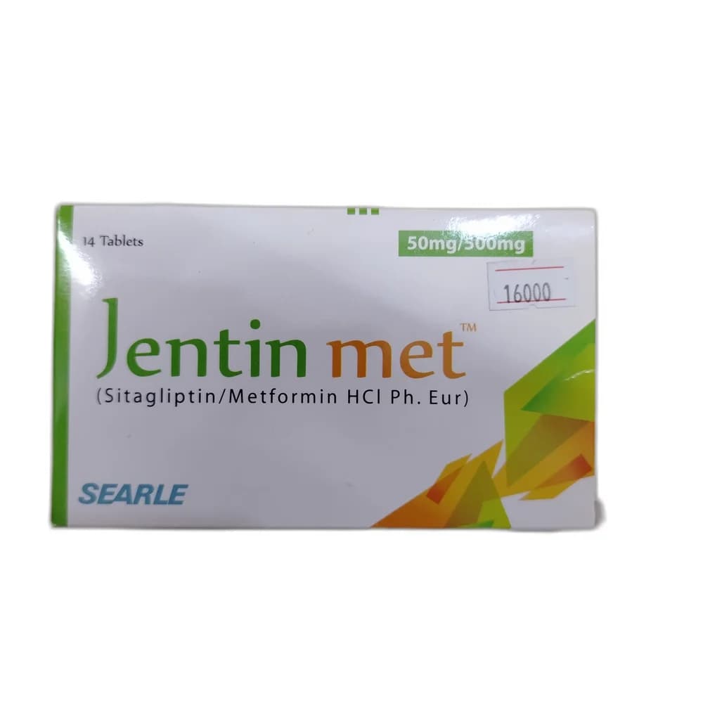 Jentin met 50 mg / 500 mg