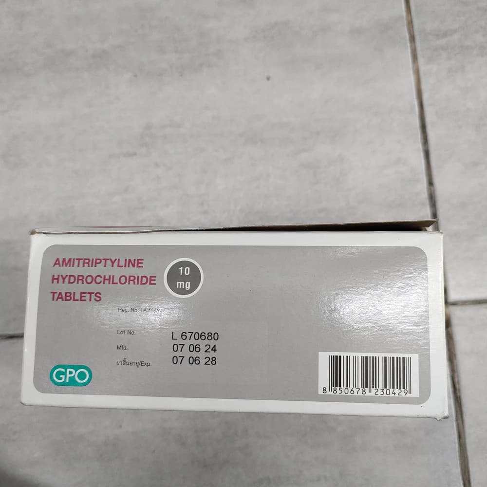 Amitriptyline Hydrochloride GPO 10mg 10 mg