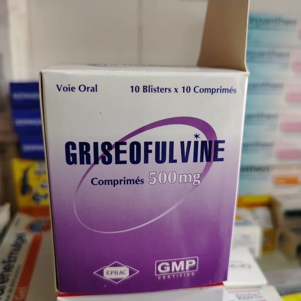 Griseofulvine 500 mg